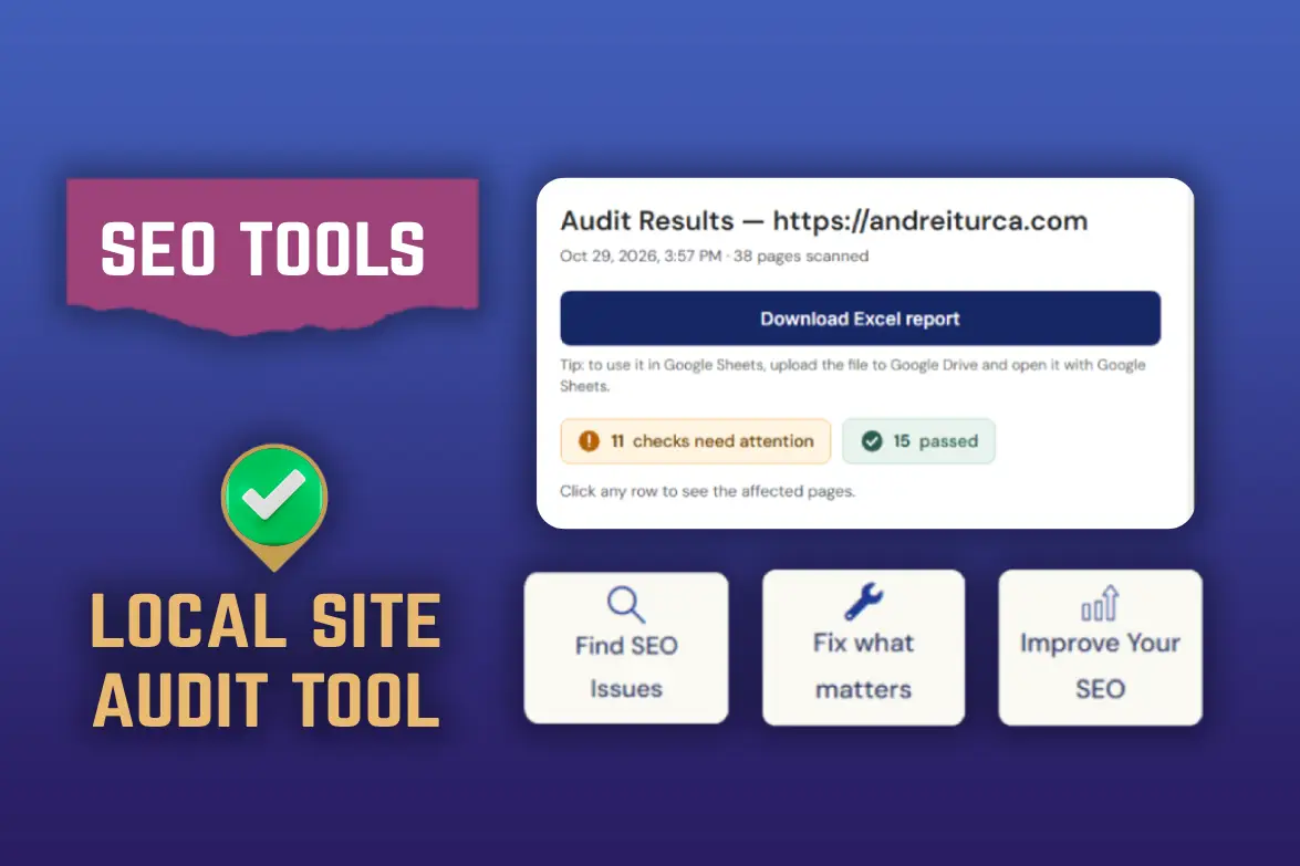 Feature Image for the Local SEO Site Audit Tool